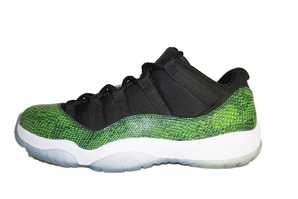 Air Jordan 11 Low "Green Snake" Shock Absorbing Insole Immense appearance