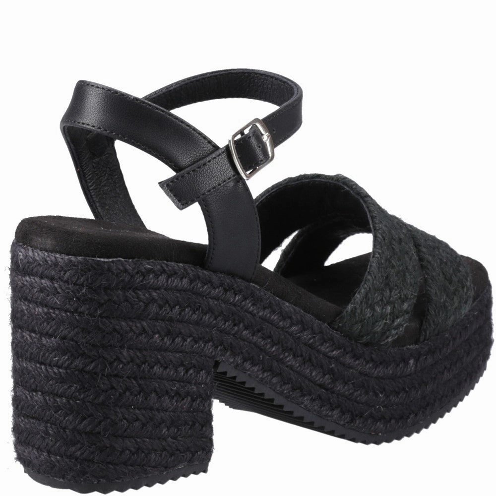 Hush Puppies Jamelia Espadrille Heel Sandal Park Jogger Campus Run