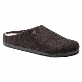 Comfort Ready Sandals Men's Zermatt Wool/Shearling Mocha