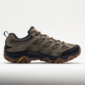 running for a way to stay confident nylon - upper shoes Merrell Moab 3 Waterproof Men's  Olive/Gum