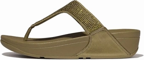 Casual Appeal FitFlop Women's LULU Crystal Toe-Post Sandals
