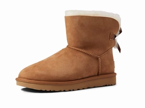 UGG Women's Mini Bailey Bow II Boot Lined interior