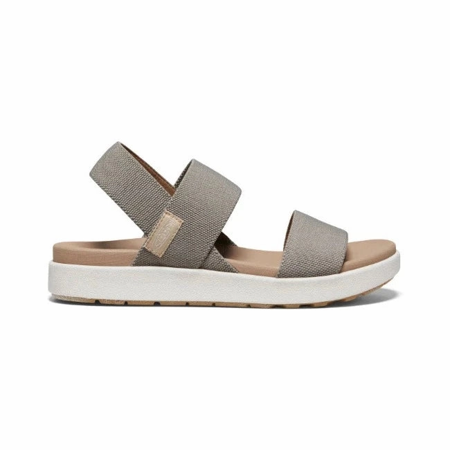 Elle Backstrap Brindle/Birch Flat Comfort Low Profile