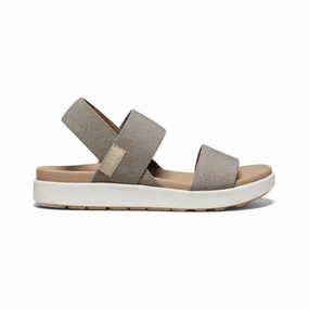 Elle Backstrap Brindle/Birch Flat Comfort Low Profile