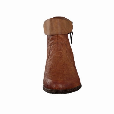 Y07A8-22 Ankle Side Zip Cuff Chestnut Waterproof Design