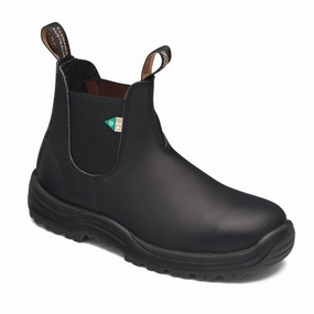 163 Blundstone  CSA Greenpatch Black High   Quality Leather