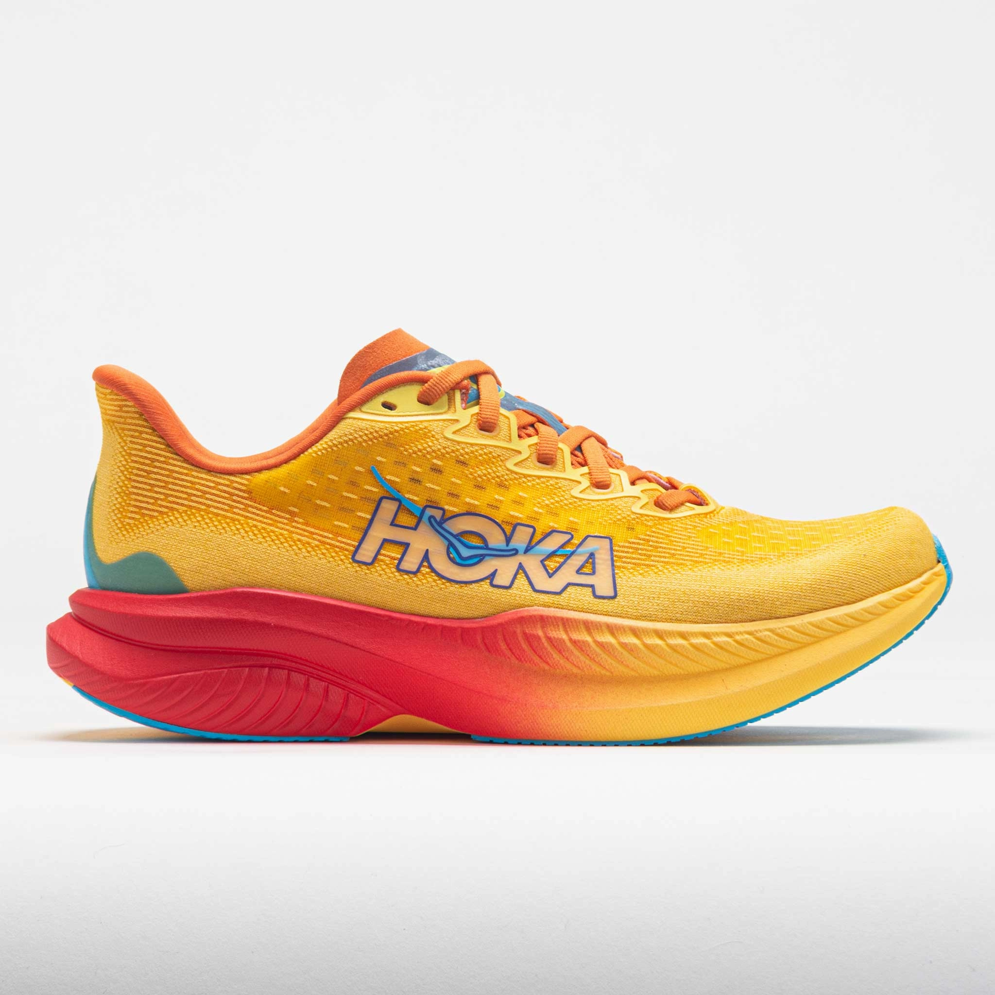 light - use obstacle course running HOKA Mach 6 Women's  Poppy/Squash
