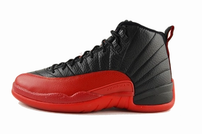 Air Jordan 12 "Bred" elastic - lacing running shoes