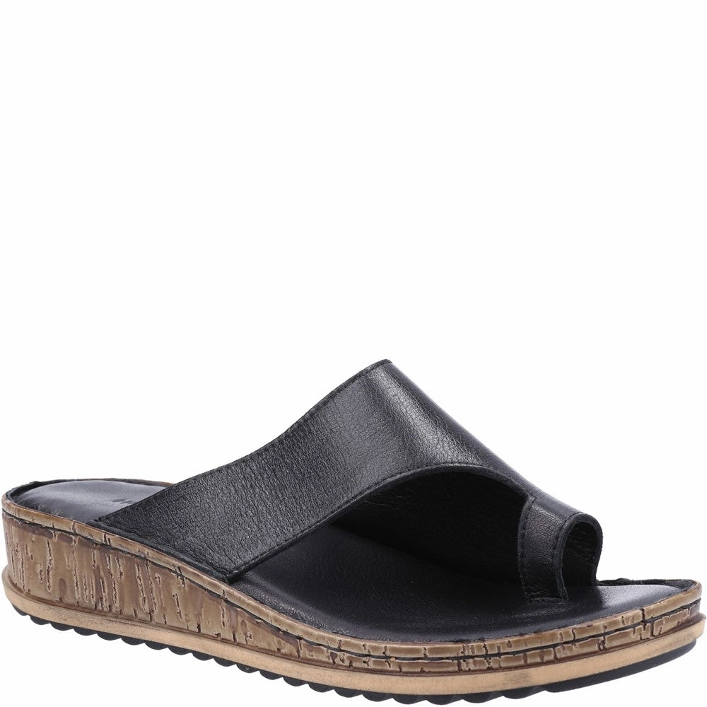 Hush Puppies Elissa Toepost Sandal Open Walk Cloudy Jog