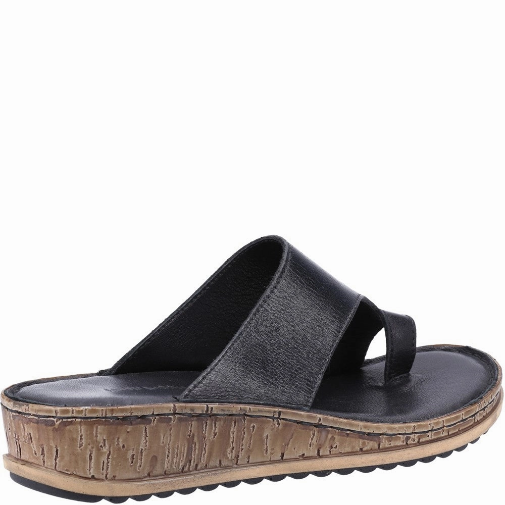 Lightweight Sole Transit Wear Hush Puppies Elissa Toepost Sandal