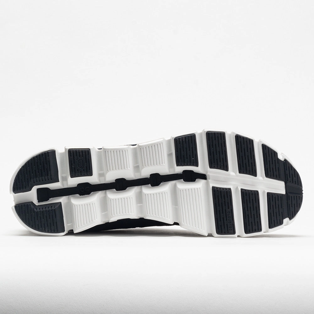 arch - supported shoes daily use running shoes On Cloud 5 Women's  Black/White