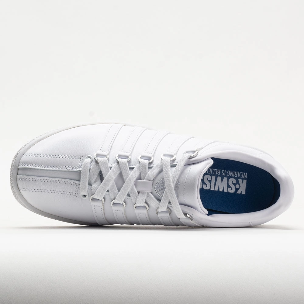K-Swiss Classic Women's  White/White athlete in training