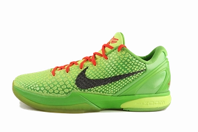 Non Slip Tread Shock Absorption Heel Nike Kobe 6 "Christmas"