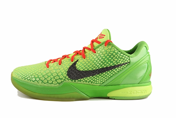 Non Slip Tread Shock Absorption Heel Nike Kobe 6 "Christmas"