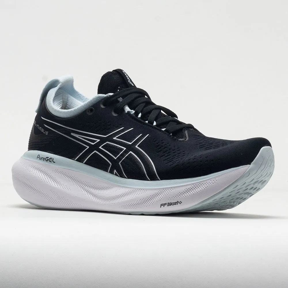 ASICS GEL-Nimbus 25 Women's  Black/Reborn Blue lightweight - construction shoes cross - training