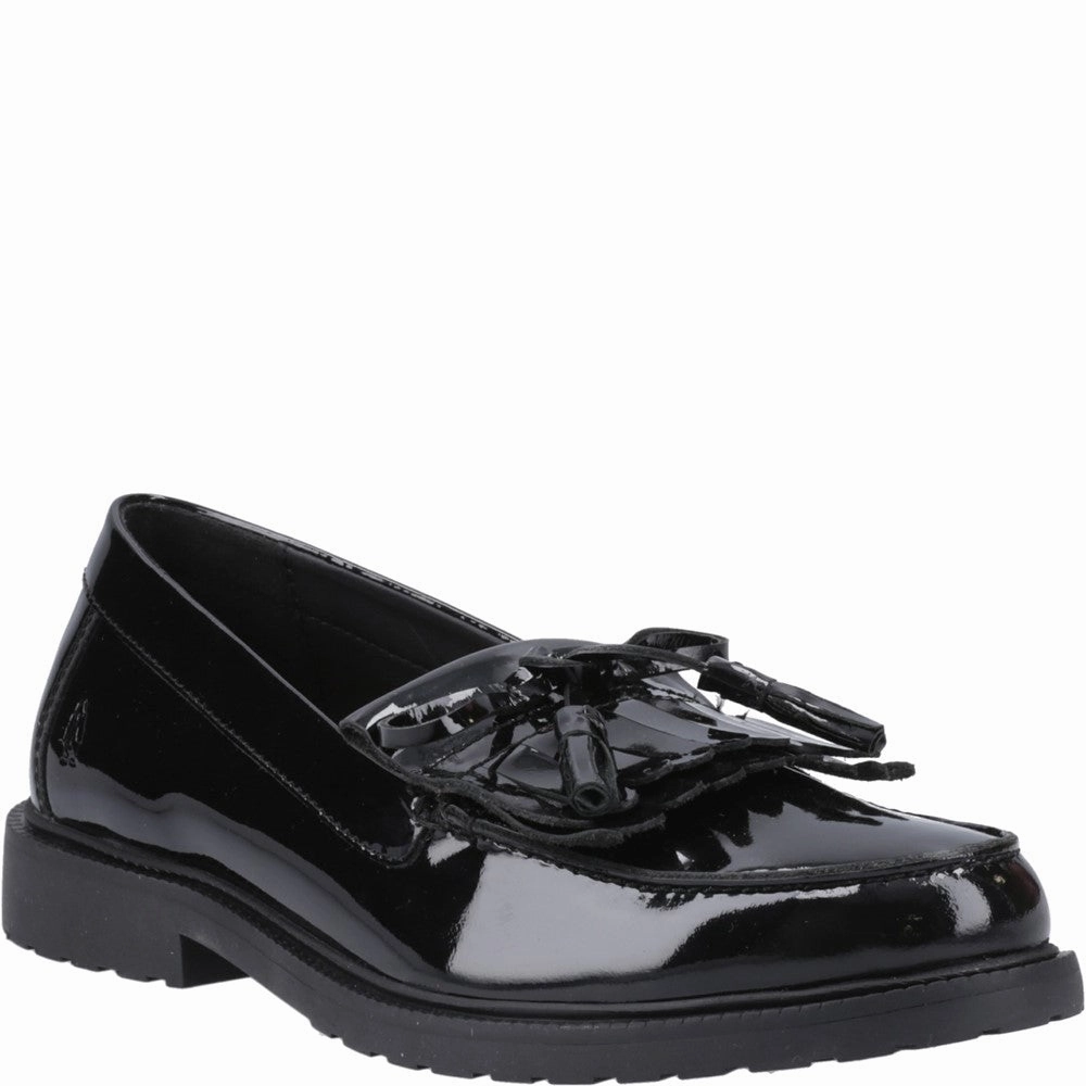 Gym ready Hush Puppies Verity Kiltie Loafer Patent