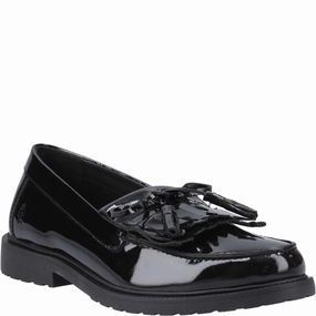 Gym ready Hush Puppies Verity Kiltie Loafer Patent