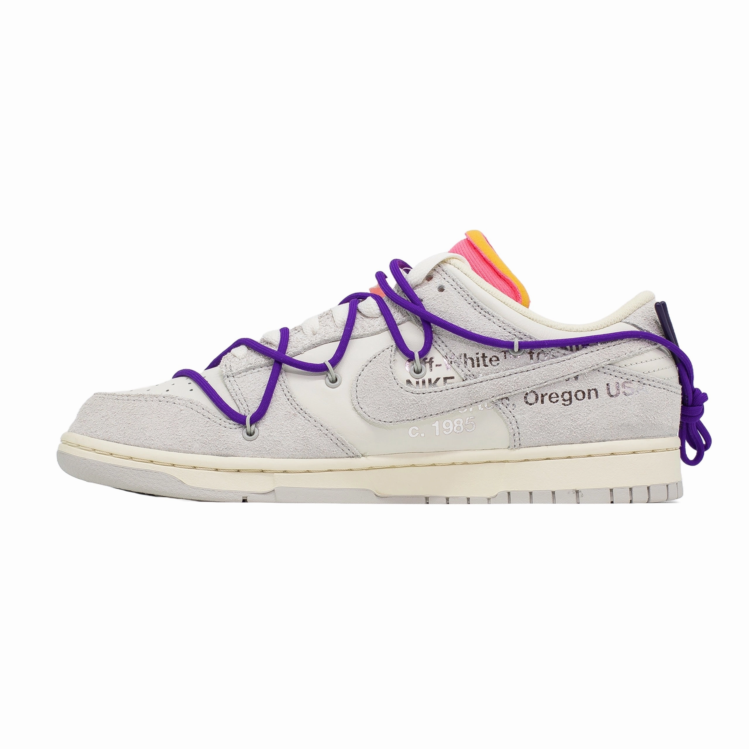 Slip Resistant Sole Nike Dunk Low Off-White, Lot 15 of 50