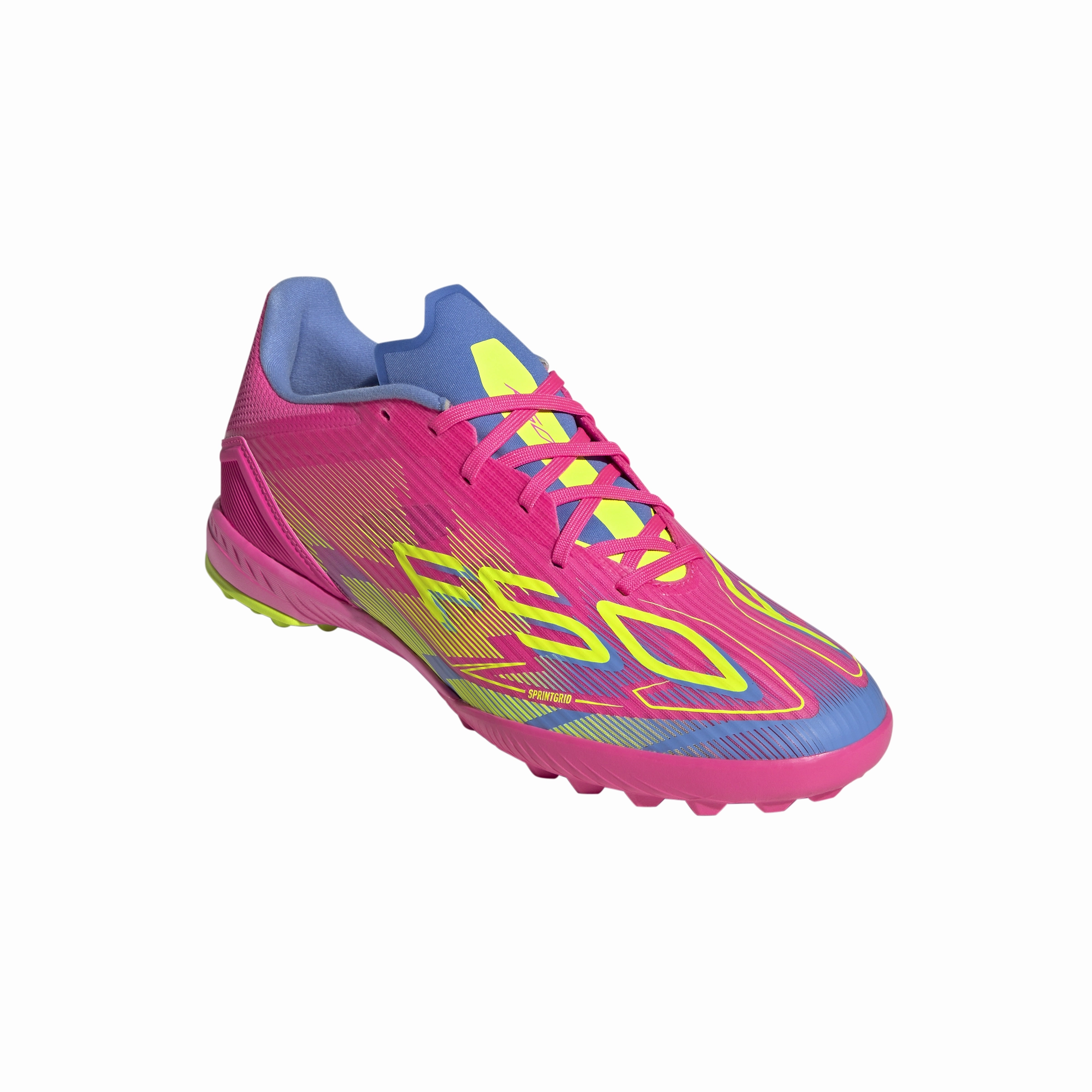 Sport Gear foot mobility adidas F50 League TF Turf Shoes - LucPink/ Blufus/ Luclem