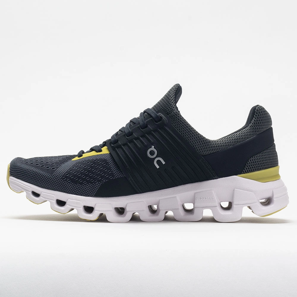 spring - loaded running option On Cloudswift Men's  Magnet/Citron