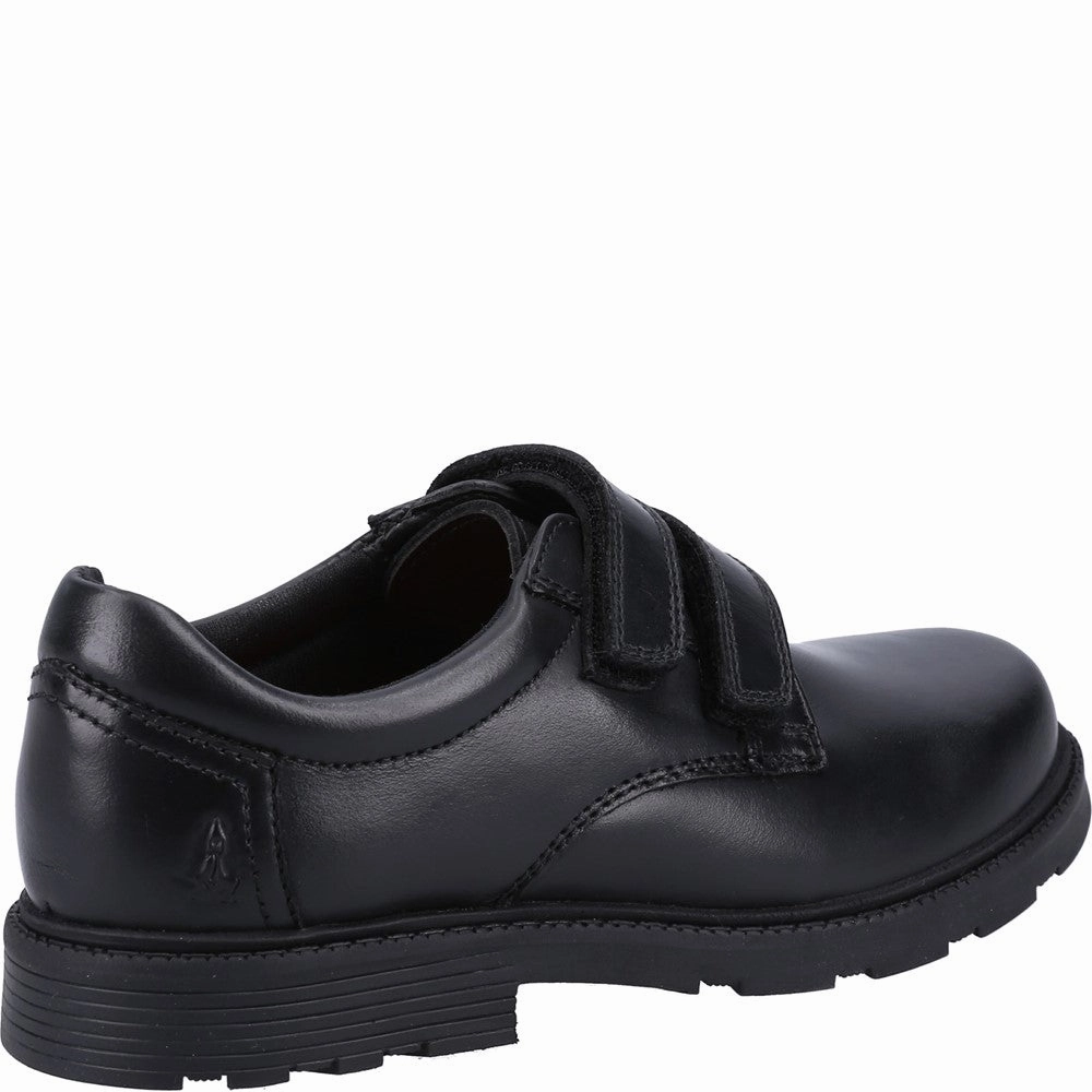 Lime Fresh Daily Comfort Hush Puppies Logan Senior School Shoes