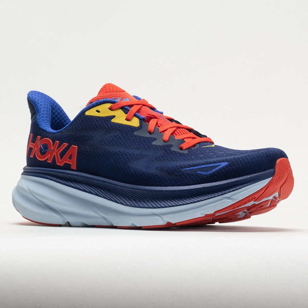 stretchy flexibility HOKA Clifton 9 Men's  Bellwether Blue/Dazzling Blue