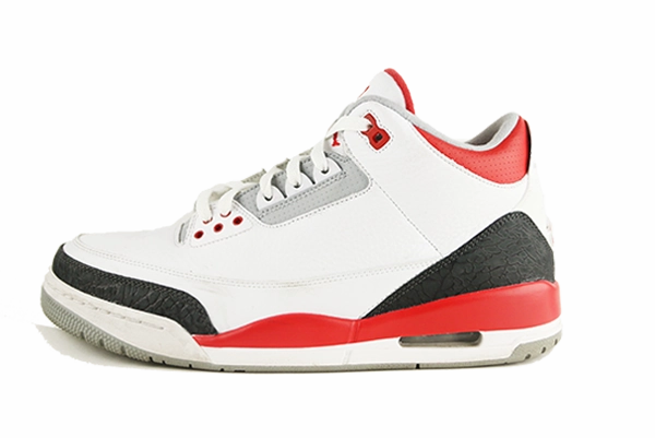 urban - style shoes Fast Running Air Jordan 3 "Fire Red"