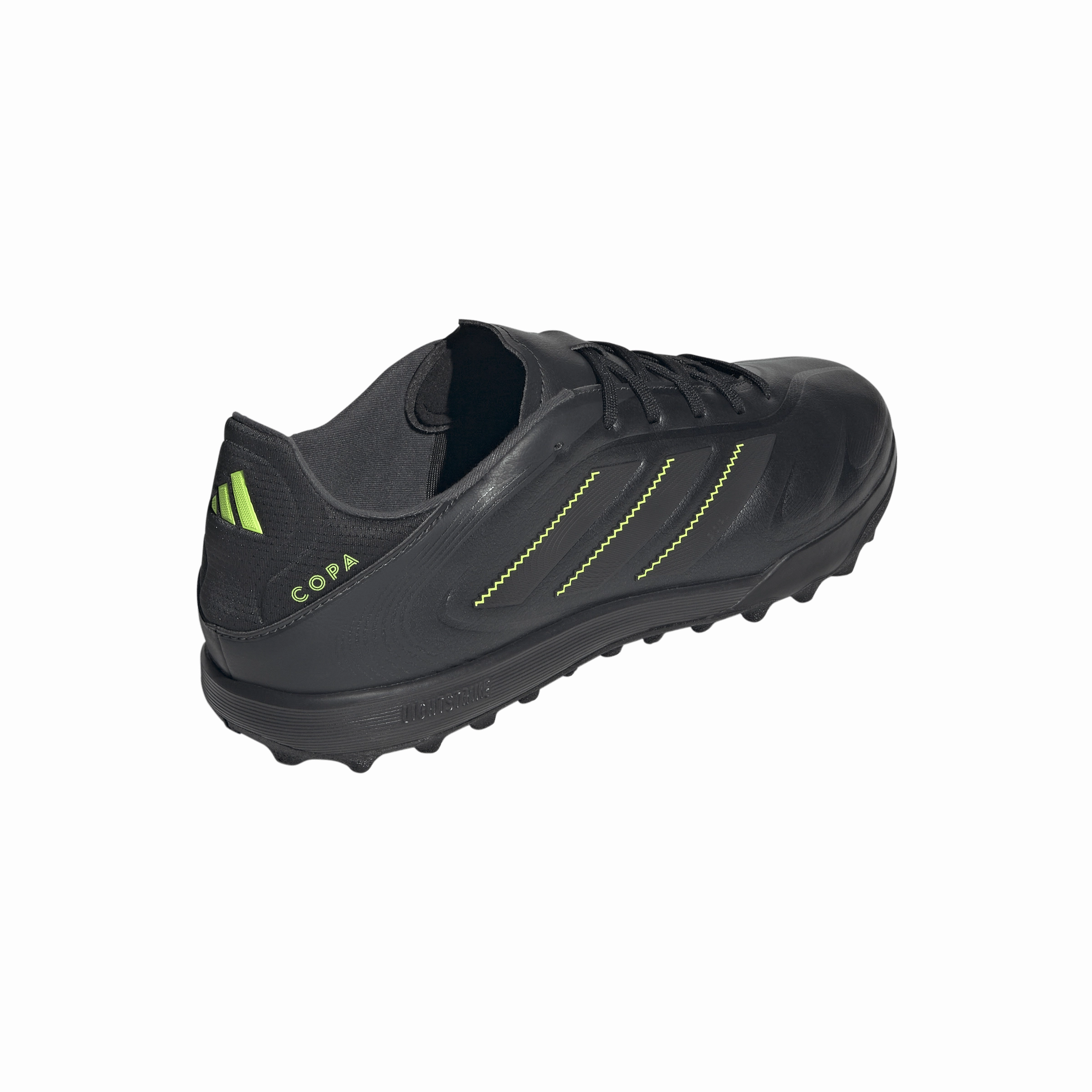 Pivot Action Dry Touch Copa Pure lll League TF Turf Soccer Shoes - Core Black/Carbon/Lucid Lemon