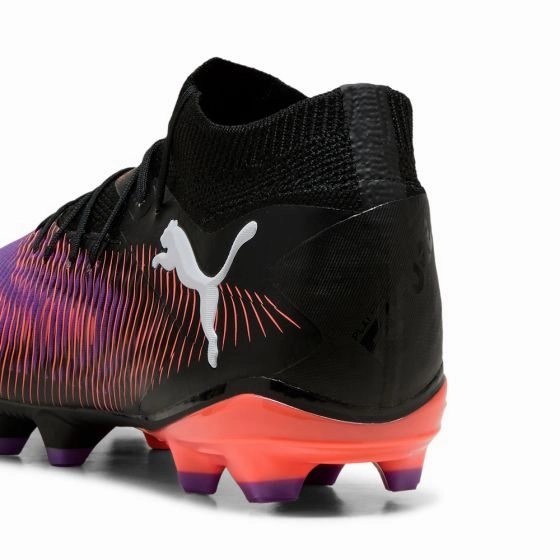 Future 8 Pro FG/AG Firm Ground/Artificial Ground- Puma Black-Puma White-Glowing Red Soft Upper Sprint Drills
