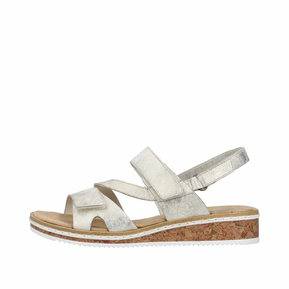 V3666-60 Velcro Metallic Beach Wear