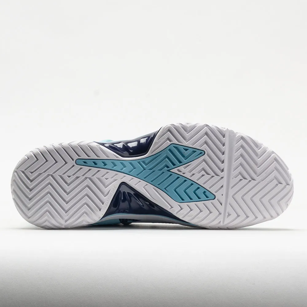 Diadora B.Icon 2 AG Women's  Bright Baby Blue/White nylon anaerobic running gear