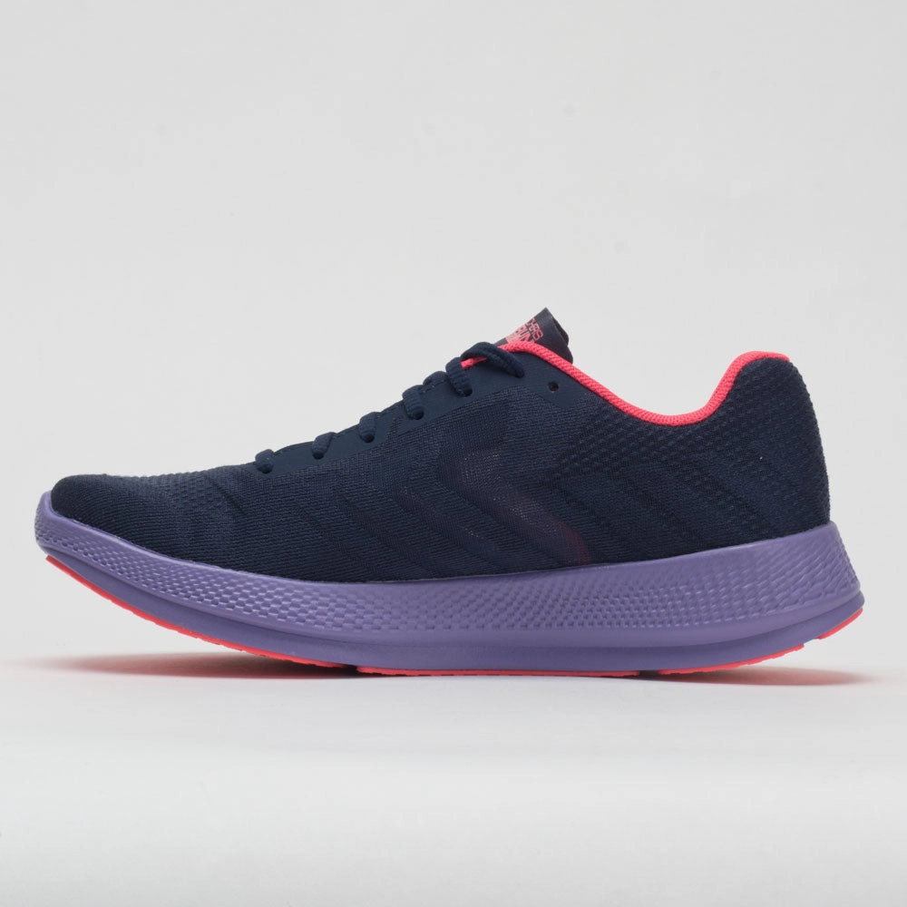 Warmup Run Skechers GOrun Razor  Women's  Navy/Purple/Neon Pink