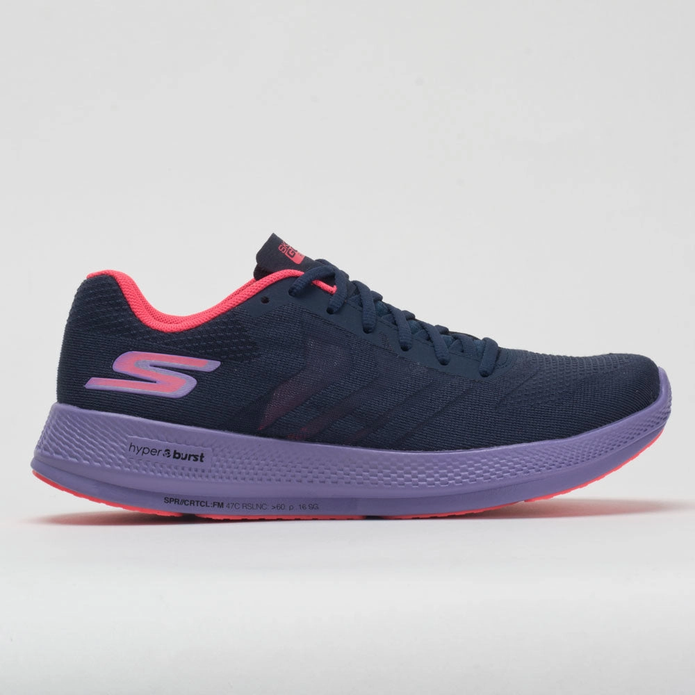 Skechers GOrun Razor  Women's  Navy/Purple/Neon Pink metatarsal - support running shoes