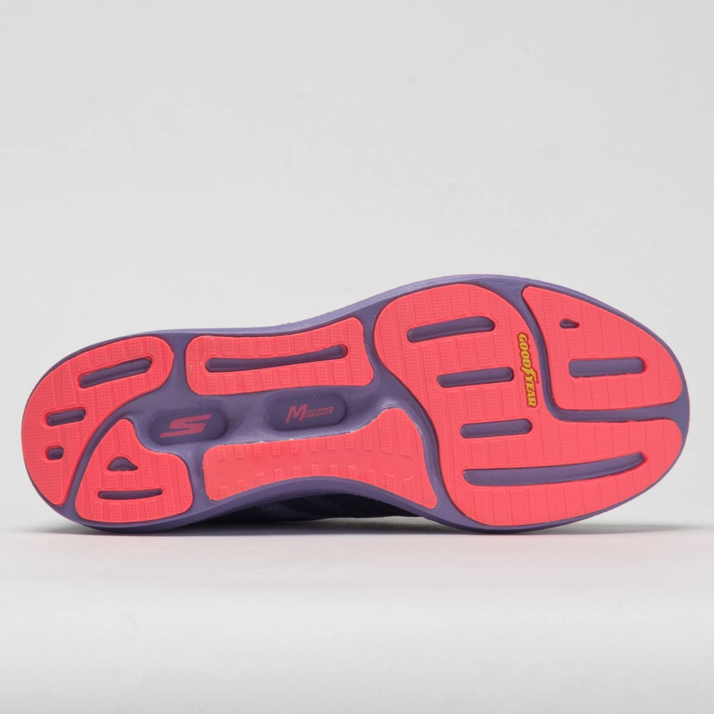 Skechers GOrun Razor  Women's  Navy/Purple/Neon Pink competitive running footwear mud - running shoes
