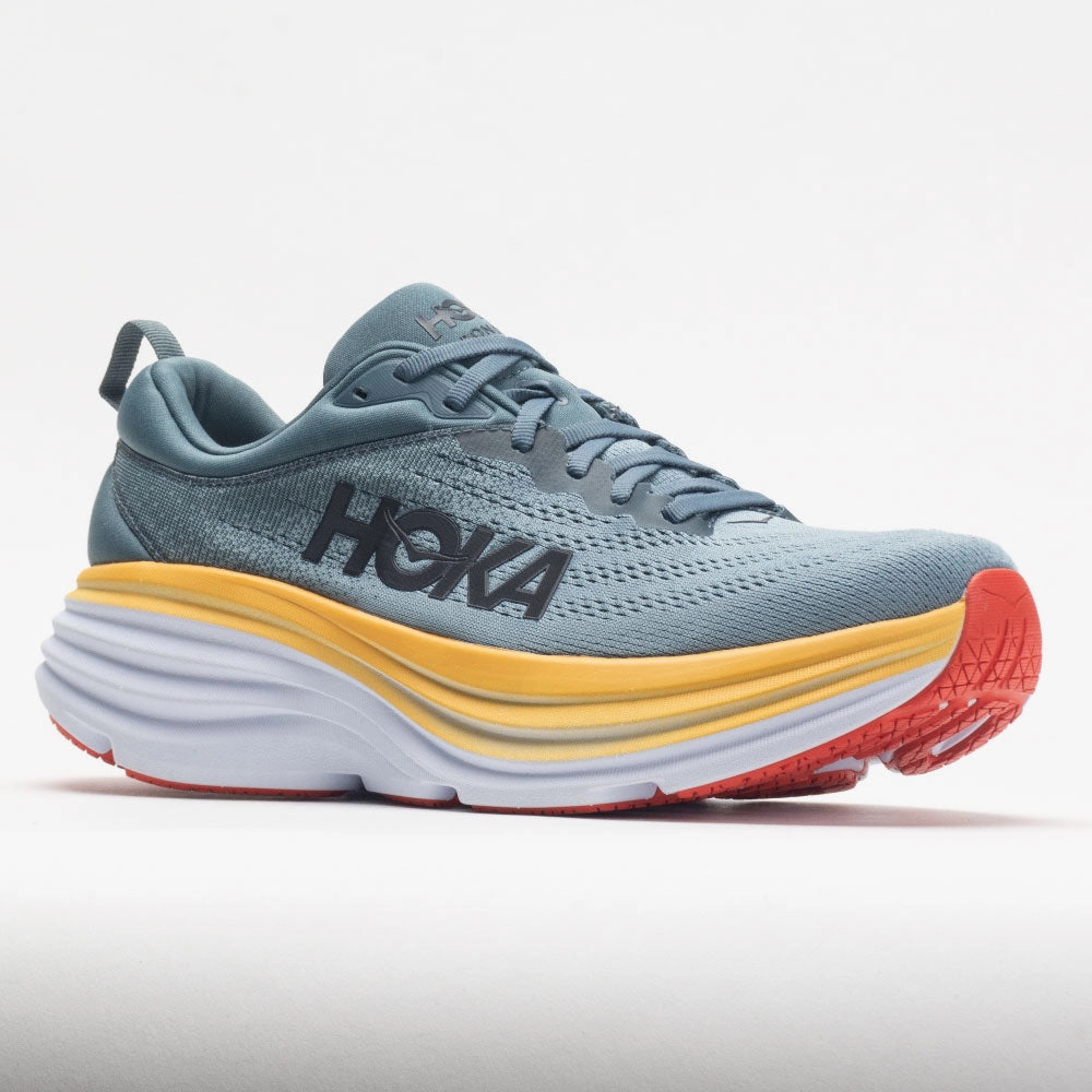 HOKA Bondi 8 Men's  Goblin Blue/Mountain Spring impact - protection shoes