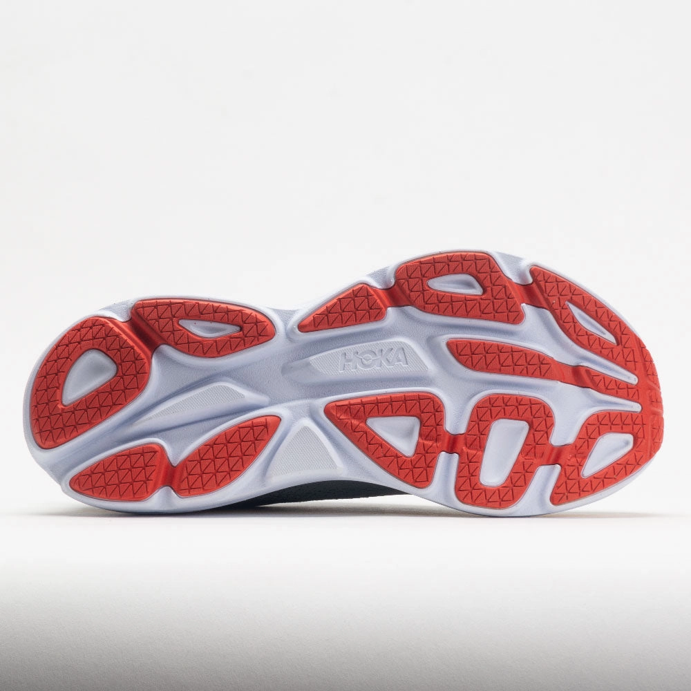 HOKA Bondi 8 Men's  Goblin Blue/Mountain Spring Easy - entry monochrome - design shoes