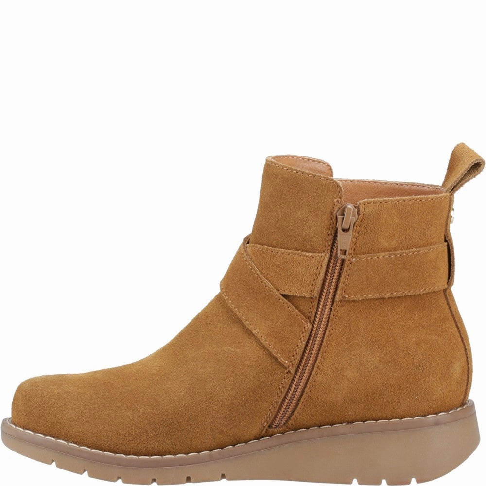 Sporty Edge Street Fashion Hush Puppies Lyra Buckle Boot