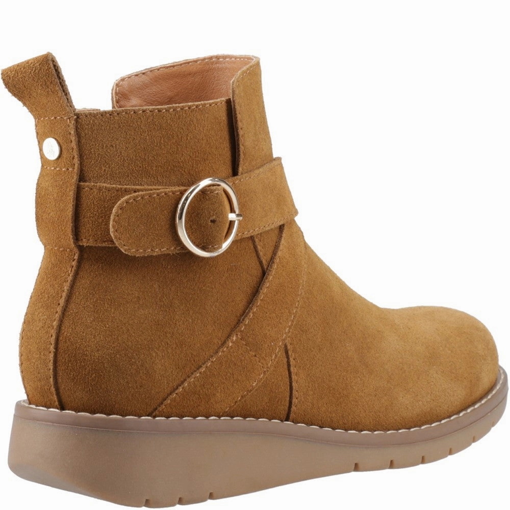 Hush Puppies Lyra Buckle Boot clean look