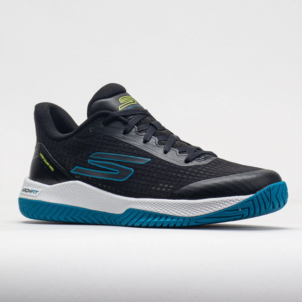 TPU - sole shoes Skechers Viper Court Pro Women's  Black/Blue