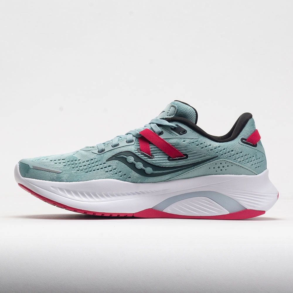 running endurance training medial - support - balance shoes Saucony Guide 16 Women's  Mineral/Rose