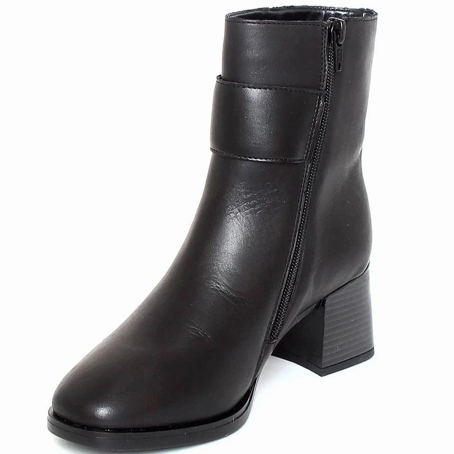 Anti-bacterial D0V80-00 Ankle Side Zip Buckle Black