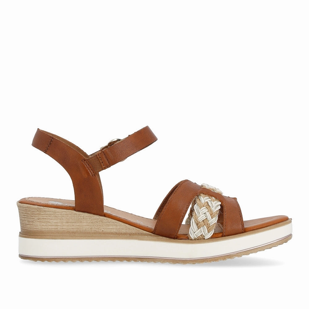 Timeless Comfort D6461-24 Velcro Braid Strap Brown Multi