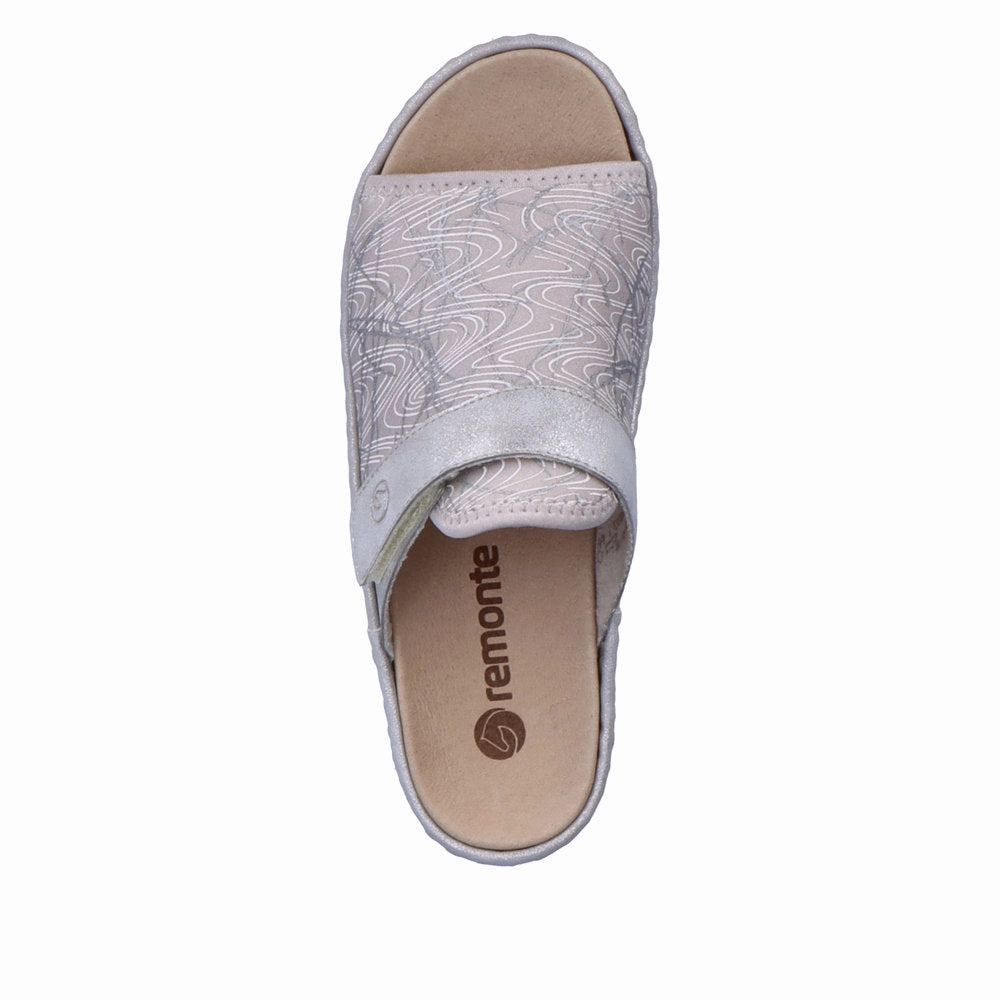 D7664-40 White Metallic Slide Anti Odor