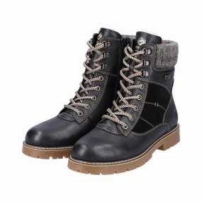 Comfort Cushion D9378-00 Black Ankle Lace Knit Cuff RTex