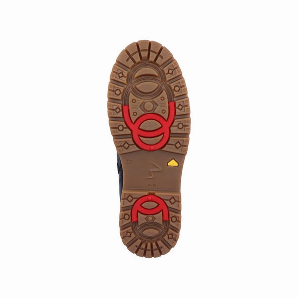 Comfort Ankle Padded Liner D9378-00 Black Ankle Lace Knit Cuff RTex