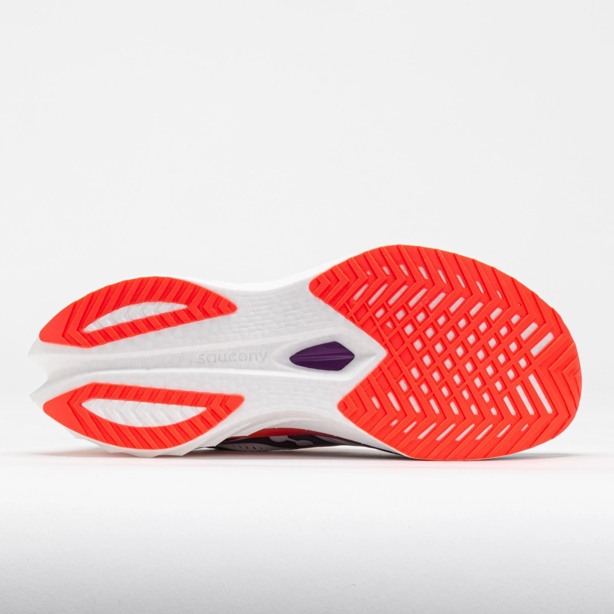 Saucony Endorphin Speed 4 Women's  White/Violet Smooth surface traction timeless