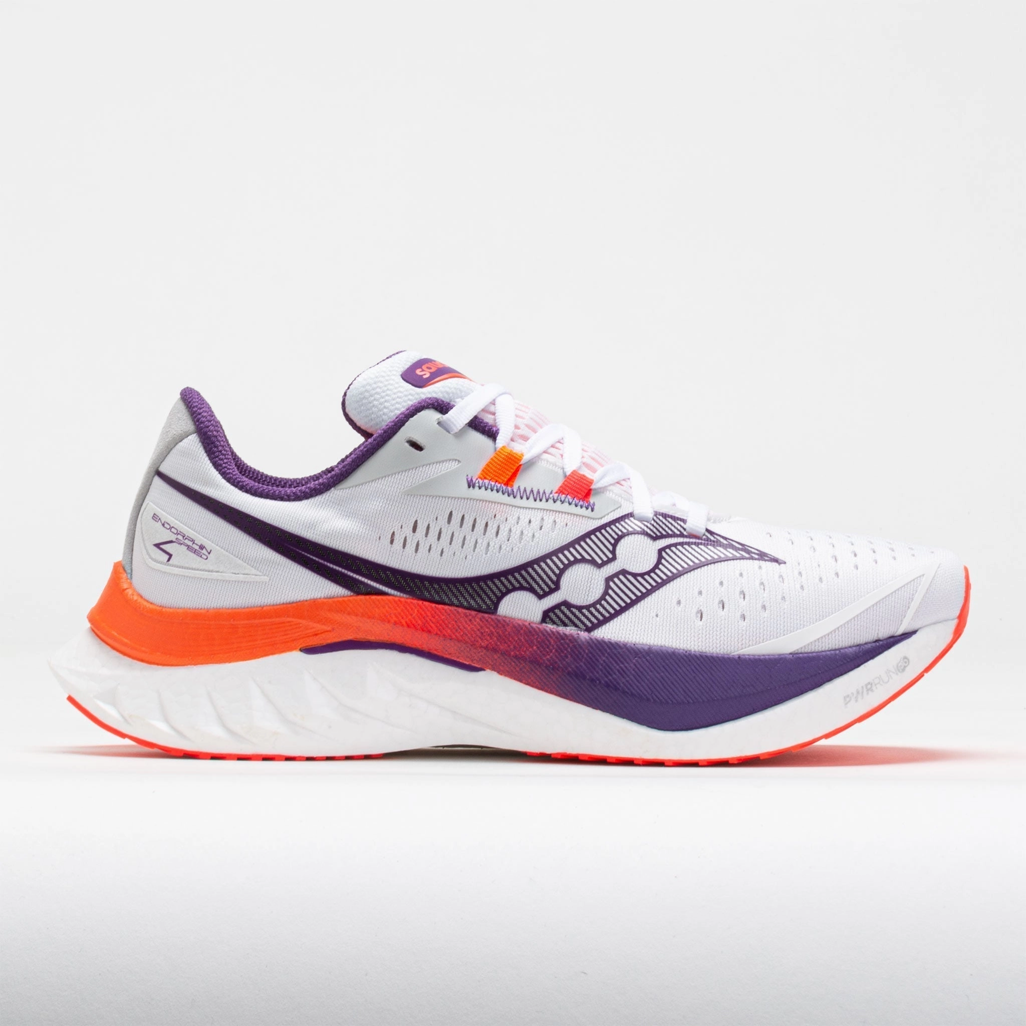sequin - embellished - design shoes Saucony Endorphin Speed 4 Women's  White/Violet