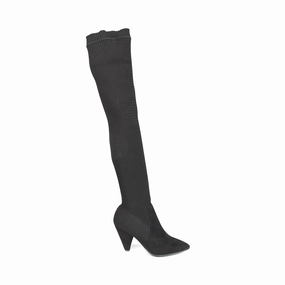 Lift Up subtle style Emmy Deveaux Thigh-High Boots - Women's 41