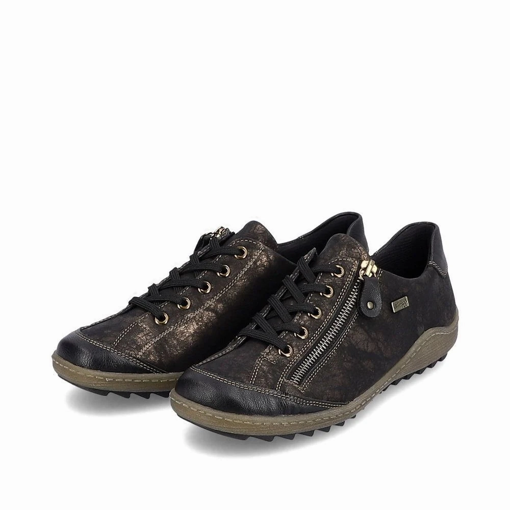 Slip Fit Urban Shift R1402-07 Black Lace Side Zip RTex