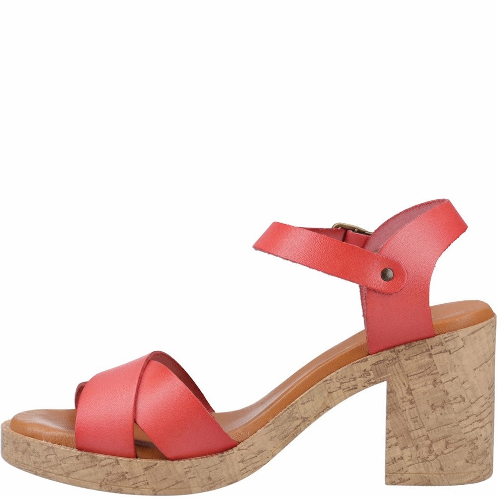 Lightweight Construction Strike Hike Hush Puppies Georgia Cork Sandals